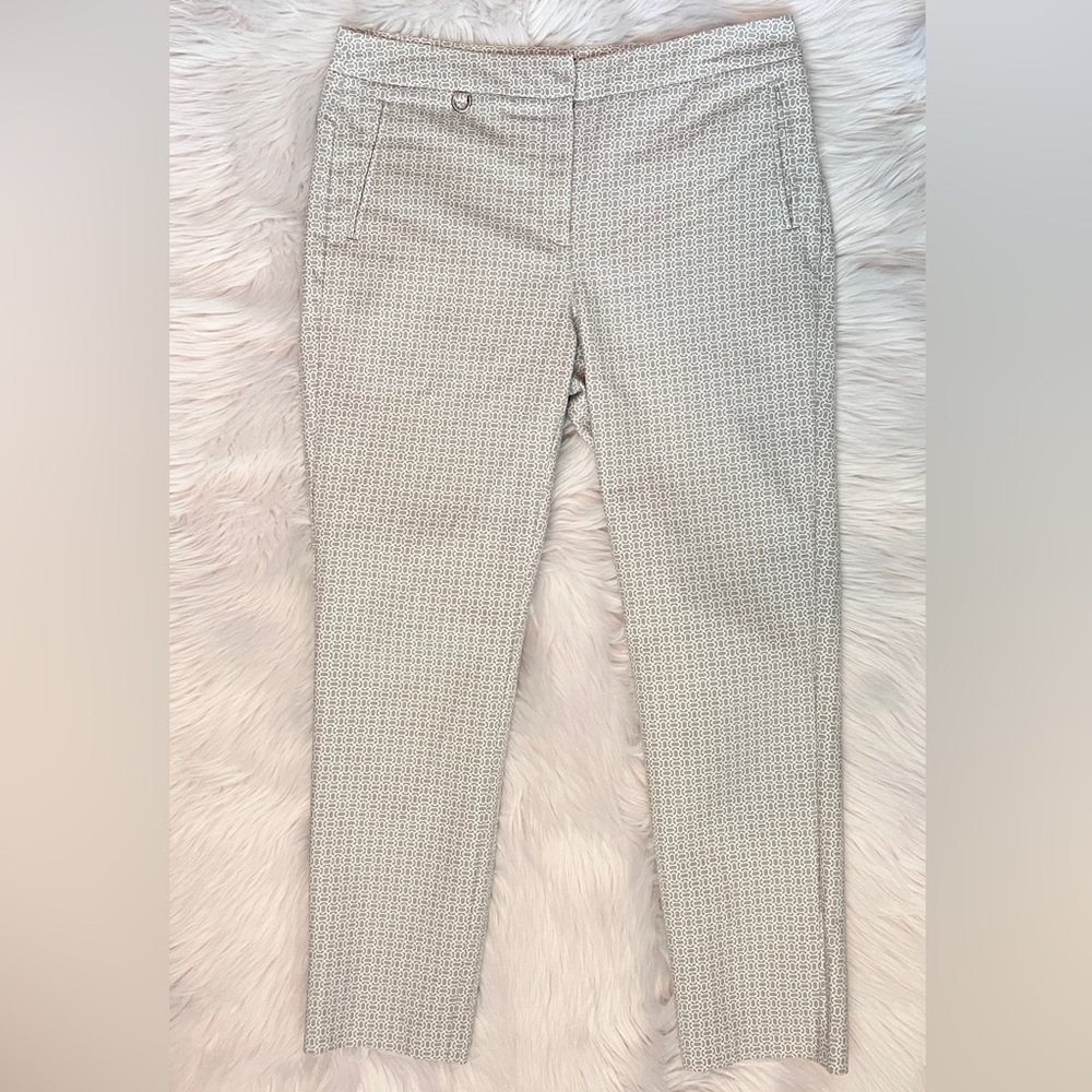 Adrianna Papell Dress Pants Geometric Print